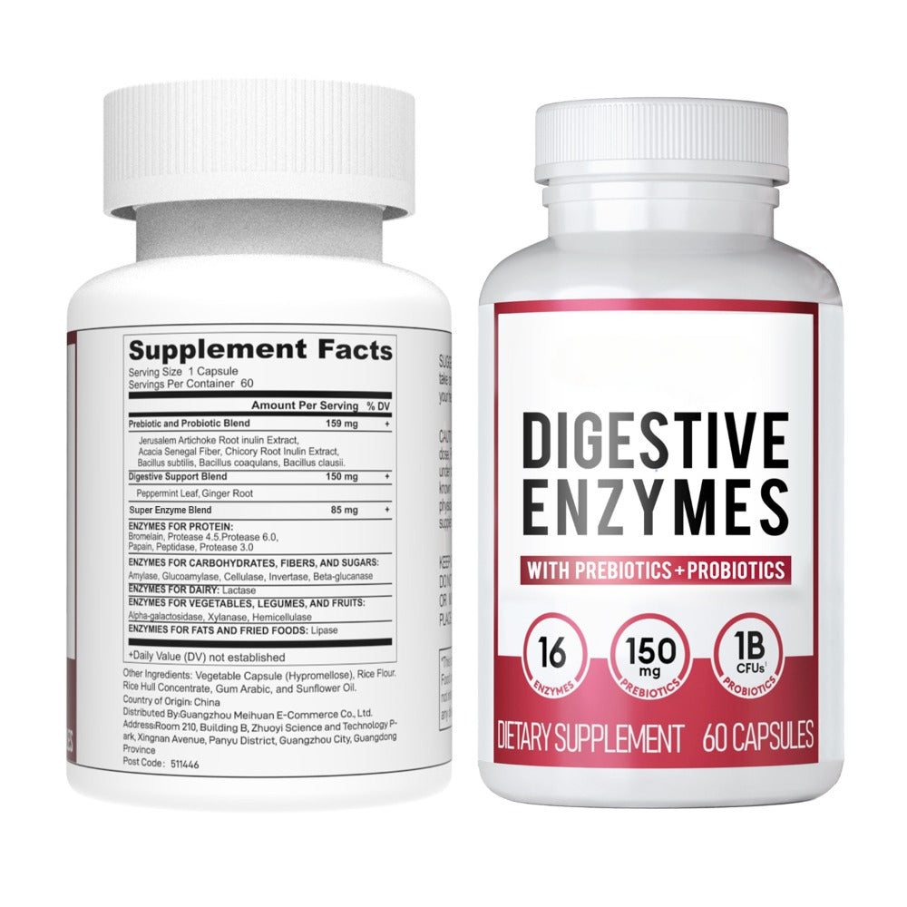 IXORA™  - DIGESTIVE ENZYMES 60CT + 60B PROBIOTIC 30CT