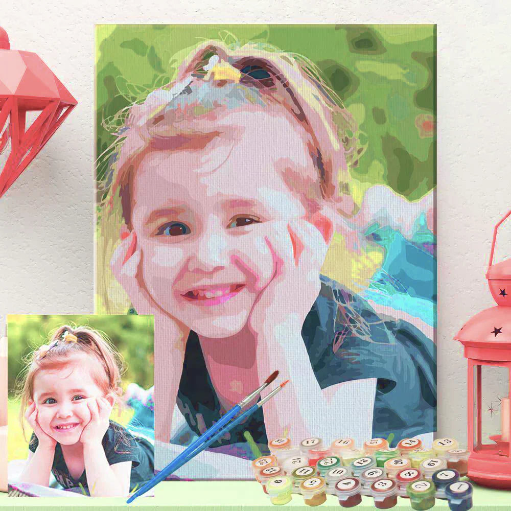 IXORA™   - PERSONALIZED PAINT BY NUMBERS KIT